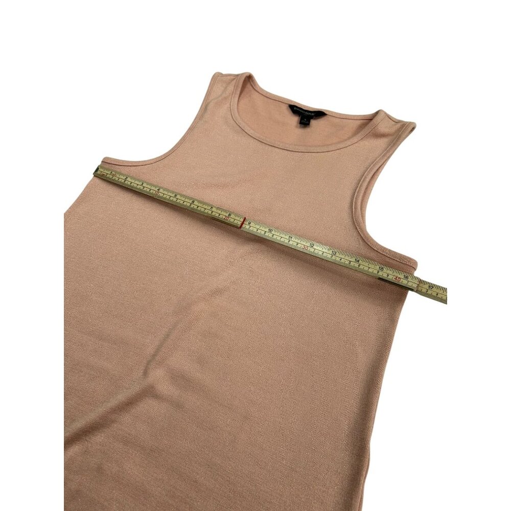 Banana Republic Womens Sleeveless Tank Top Blush Pink Polyester Blend Size S - Picture 7 of 8